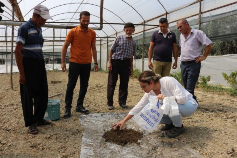 Çiftçilere bir destek de toprağa