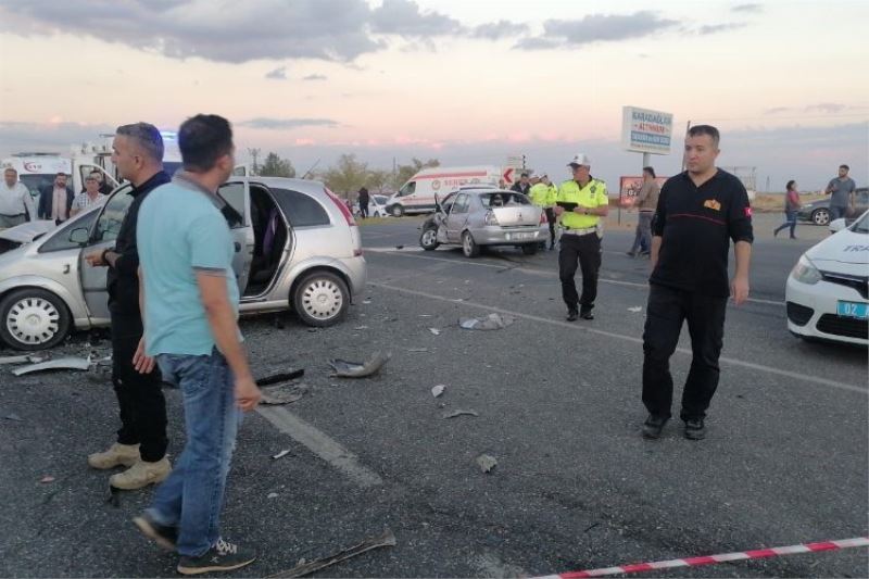 Adıyaman’da feci kaza: 11 yaralı, 1 ölü