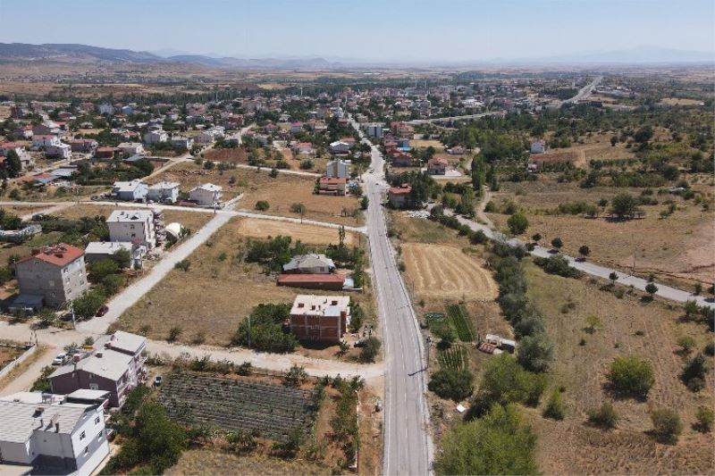 Hüyük’e 40.2 km daha mahalle yolu