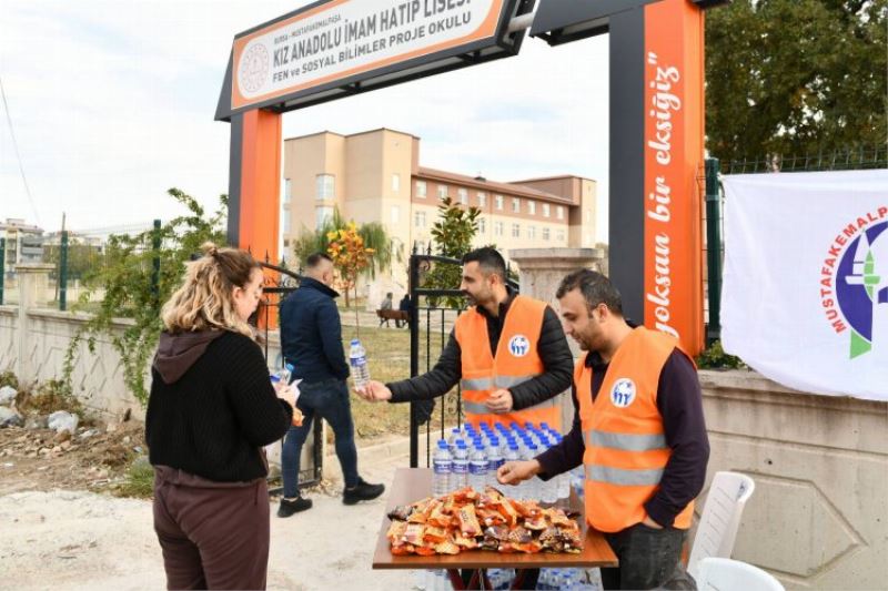 Bursa Mustafakemalpaşa Belediyesi KPSS heyecanına ortak oldu