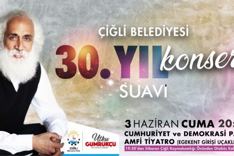 İzmir Çiğli Belediyesi’nde 30. yıl coşkusu