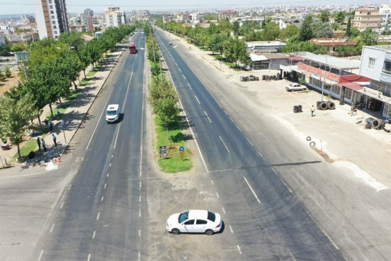 Siverek’te trafik sinyalizasyon çalışması