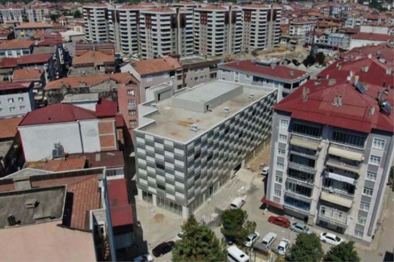 Çarşamba mekanik otoparkı da bitiyor