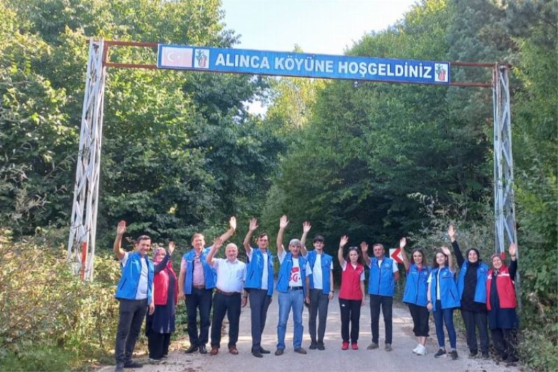 Bilecik’te gönüllü gençler gönülleri fethetmeye devam ediyor