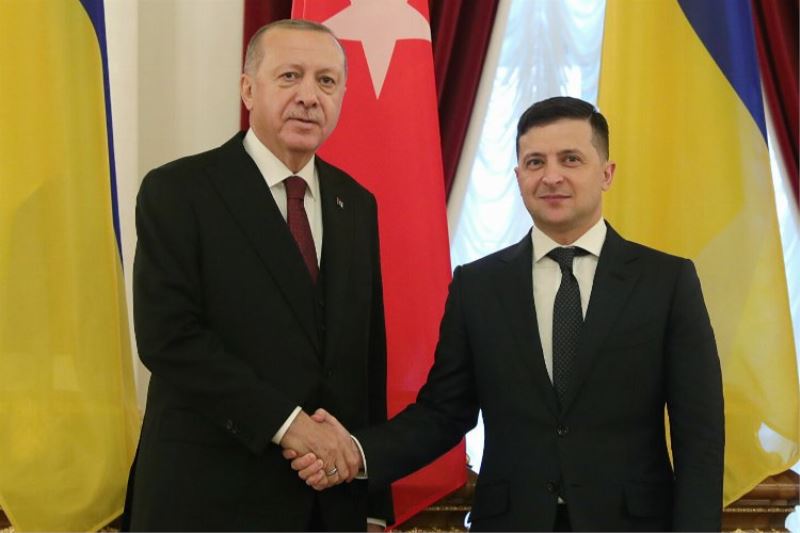 Erdoğan Zelenskiy ile görüştü