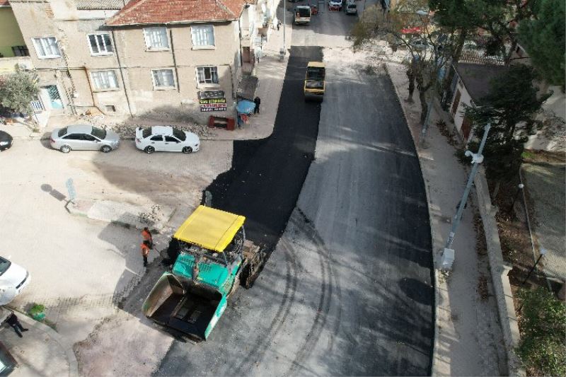 Bursa Mustafakemalpaşa’da sıra üstyapıda