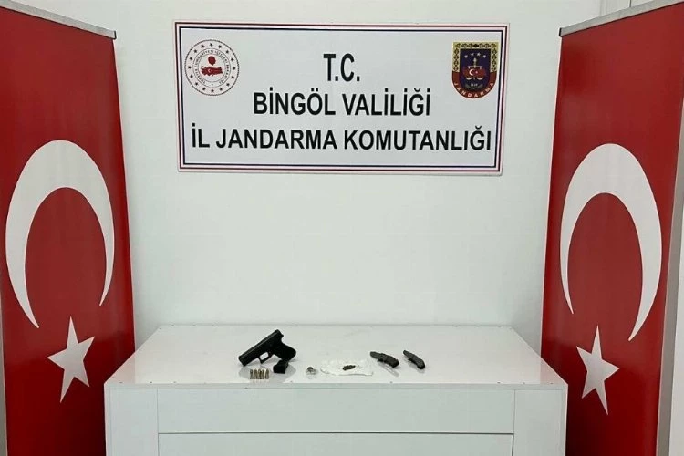 Bingöl’de uyuşturucu ve silah ele geçirildi