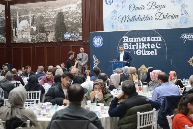 Başkan Yılmaz şehit aileleri ve gazilerle iftarda buluştu