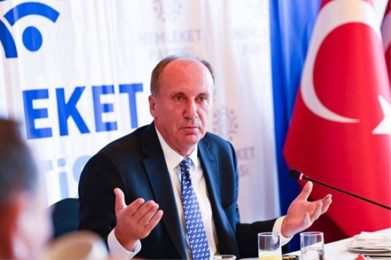 Muharrem İnce adaylıktan çekildi... Her evden Memleket