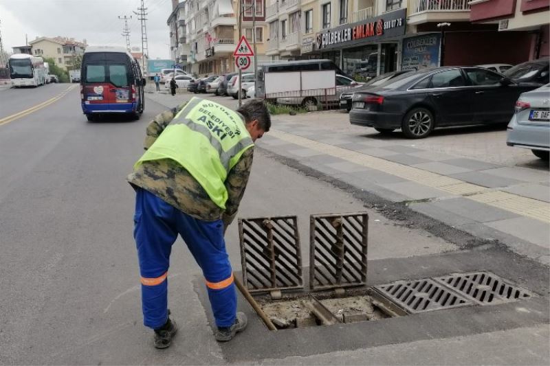 ASKİ 40 bin ızgara temizliği gerçekleştirdi