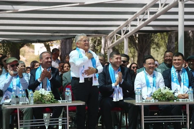 Kayseri protokolü Dadaloğlu Şenlikleri