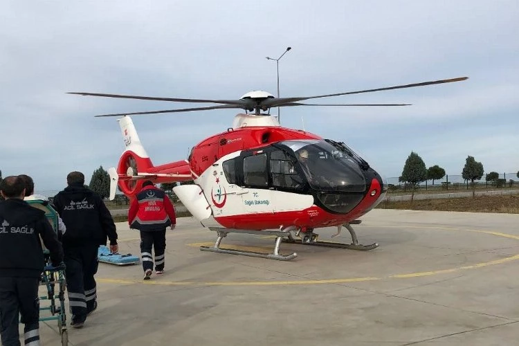 Sivas ambulans helikopteri bekliyor!