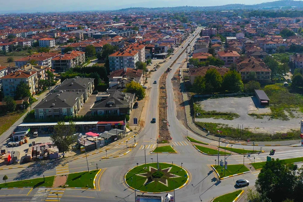 Şeker girişinde dönüşüm başladı: Ahmet Yesevi Caddesi yenileniyor