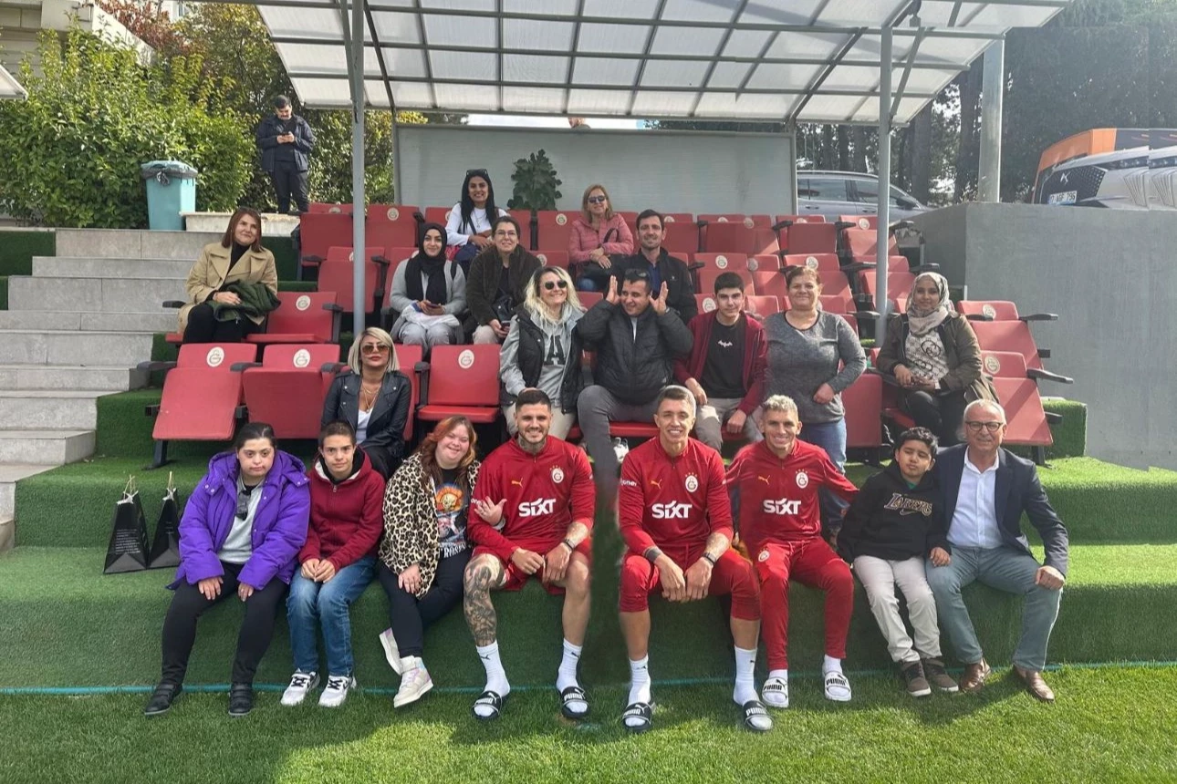 Edirneli özel gereksinimli sporcular Edirne ASKF ile Galatasaray Spor Kulübü