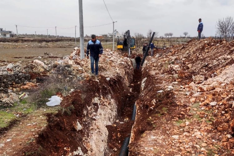 Bahçebaşı Mahallesine kanalizasyon hattı döşendi