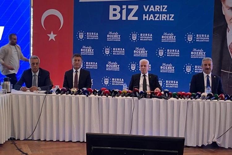 Başkan Bozbey, Bursa Büyükşehirin borcunu açıkladı