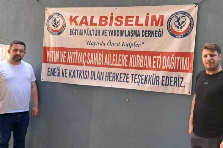 Kalbiselim Derneği bayramda kimsesizlerin kimsesi oldu