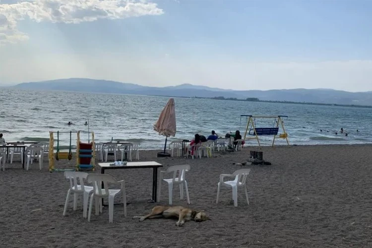 İznikliler günün yorgunluğunu sahil ve parklarda atıyor