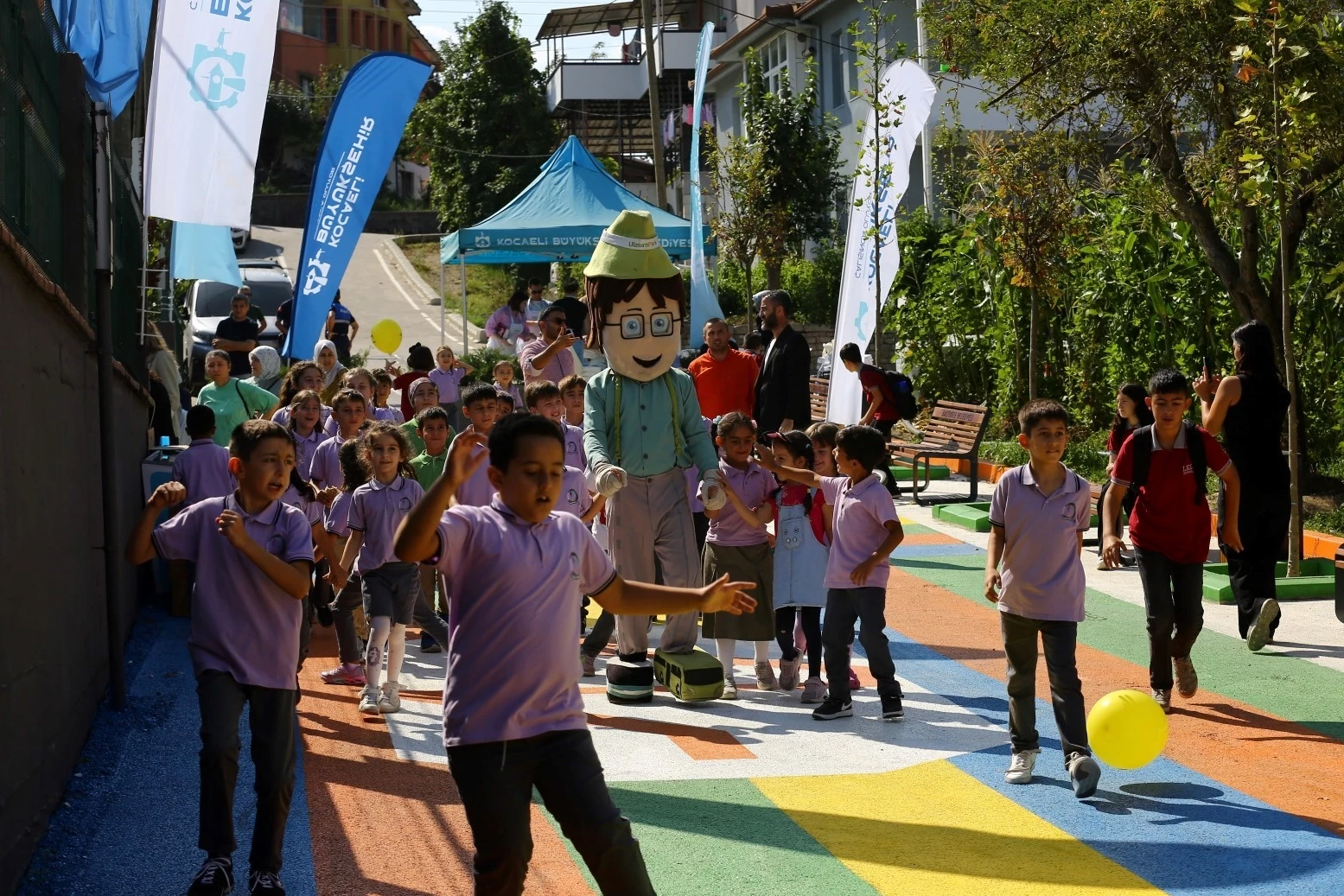 Kocaeli’de okul sokakları hem güvenli hem neşeli