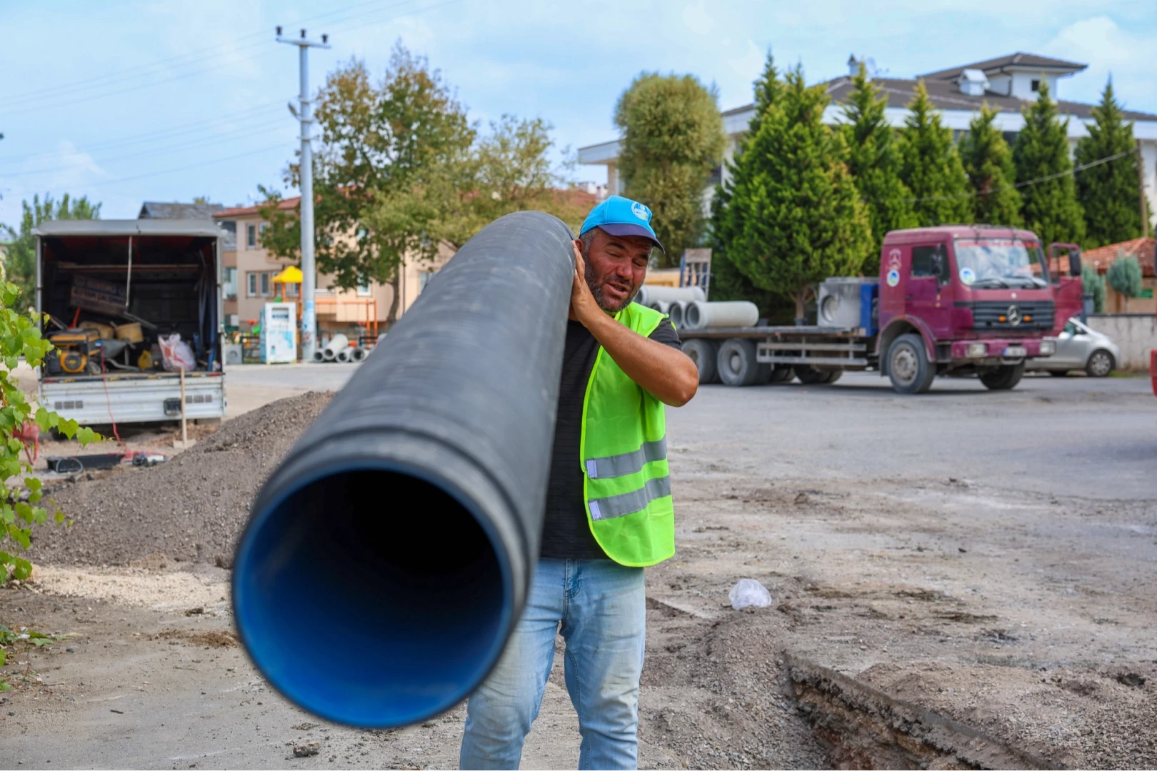 Sakarya Bağlar Mahallesi’nin altyapısı kışa hazır