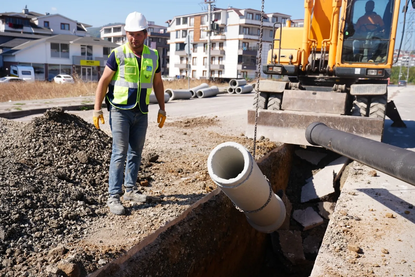 Kocaeli’de Çiftlik Mahallesi’nin altyapısı yenilendi