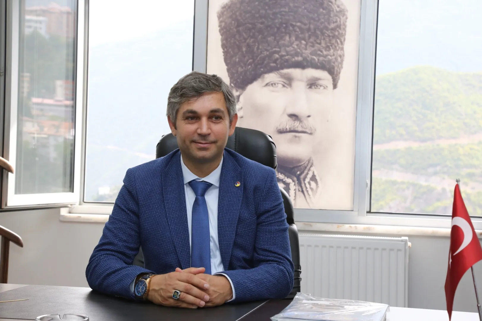 Murgulspor Kulübü Başkanı Öktem’in anne acısı