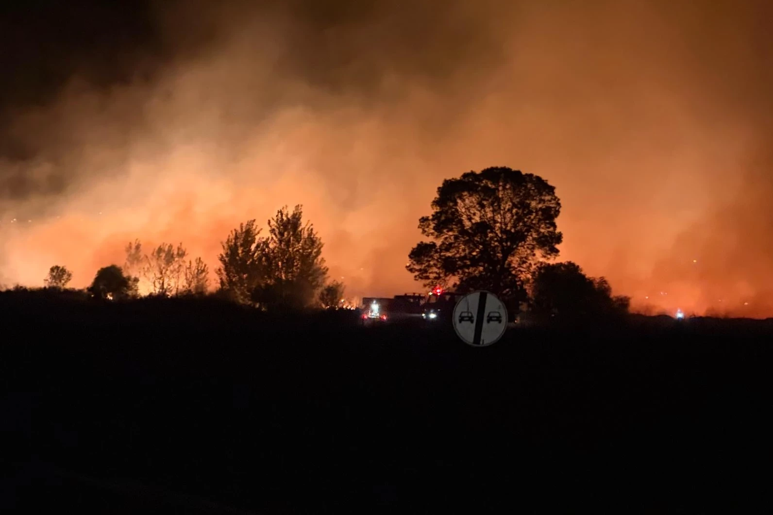 Mecidiye’de anız yangını kontrol altına alındı