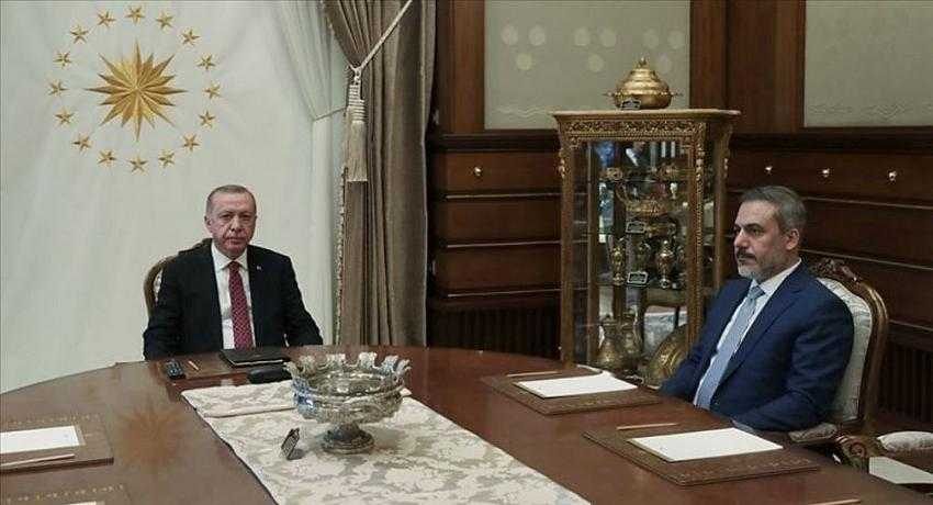 Erdoğan, MİT Başkanı Fidan