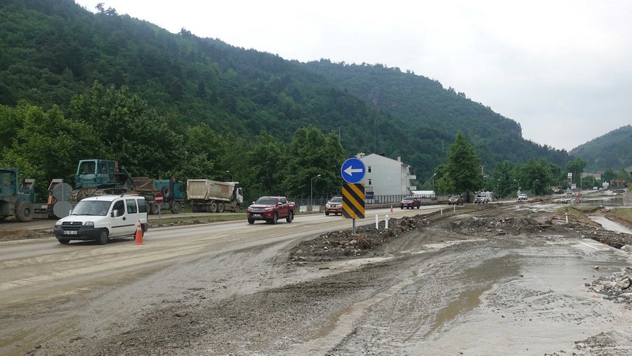 Bursa-Orhaneli karayolunda son durum...