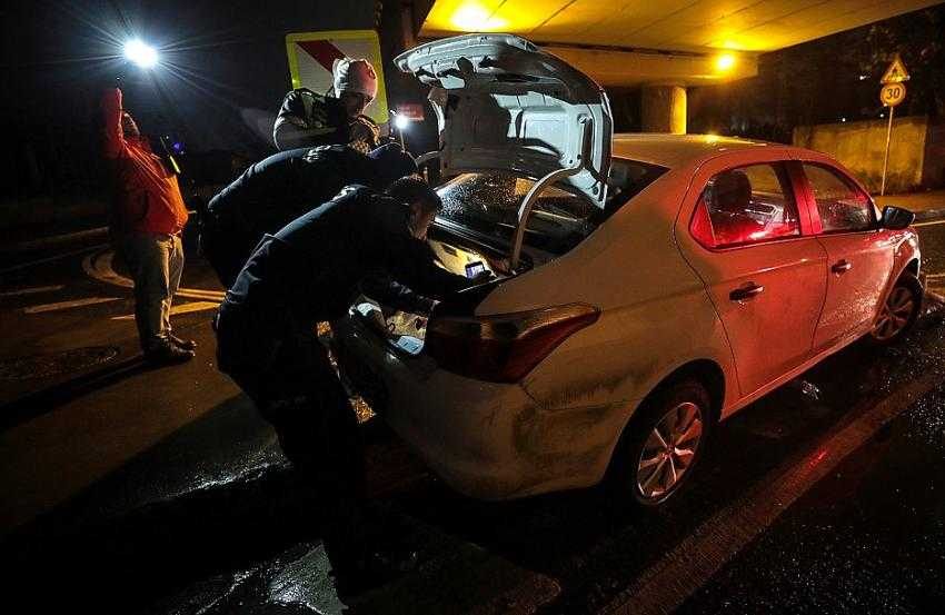 Polisten kaçan alkollü sürücü kaza yapınca yakalandı