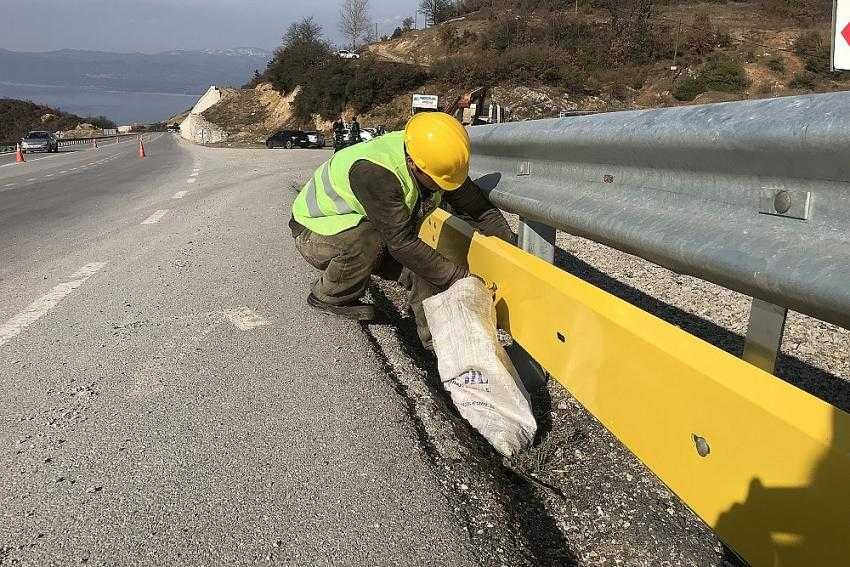 Bursa motosiklet dostu bariyerlere kavuşuyor