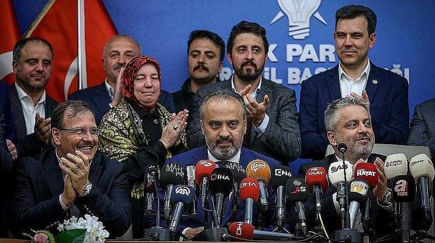 İl Başkanı Ayhan Salman: Alinur Aktaş seçimi kazanmıştır