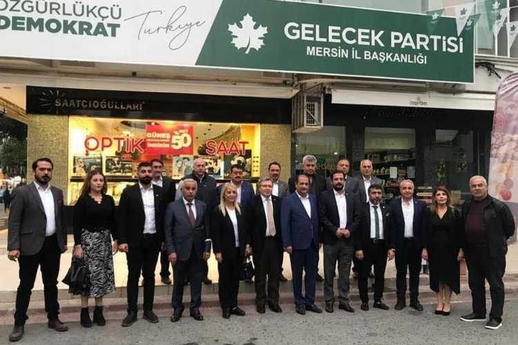 Gelecek Partisi Mersinde istişare etti