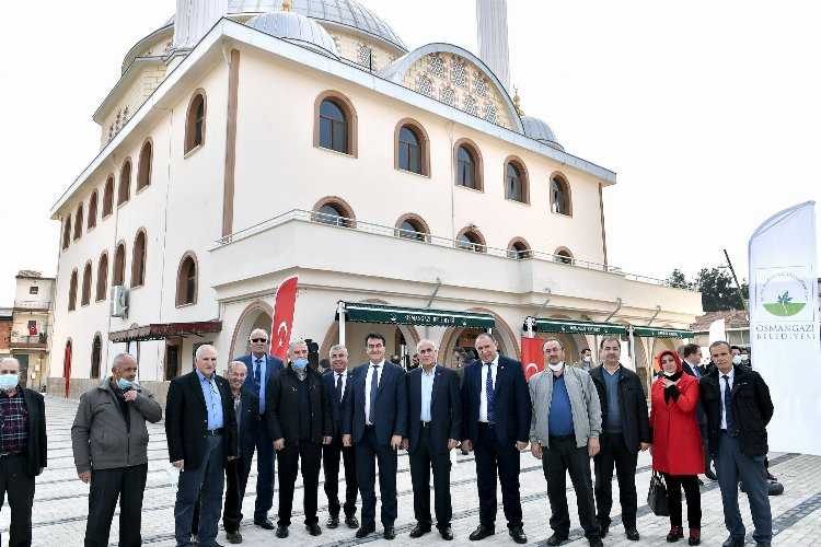 Bursa Osmangazide Yeni Cami ibadete açıldı 