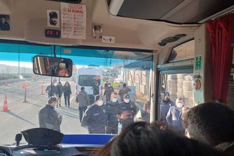 Ankaraya giden öğrencilere gözaltı