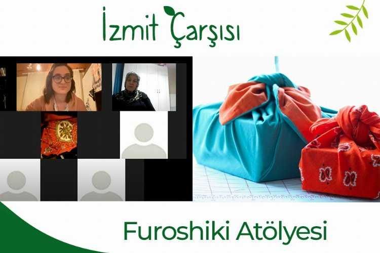 İzmit Çarşısı üreticileri,  Furoshiki Atölyesi düzenledi