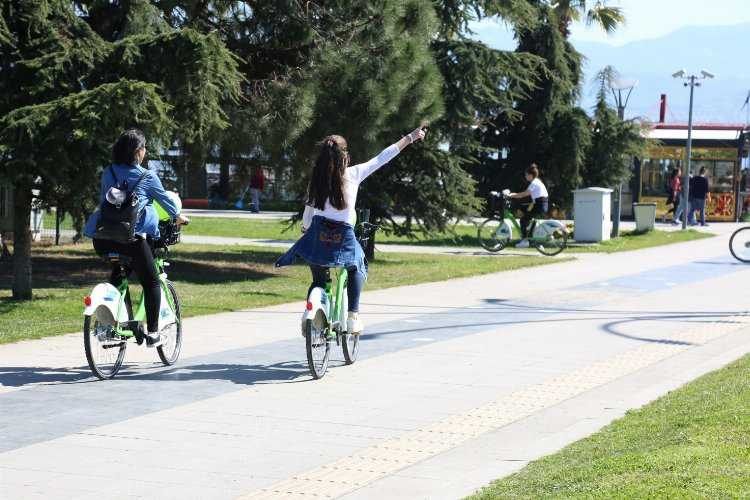 Kocaelide 2021de 190 bin 268 bisiklet kiralandı