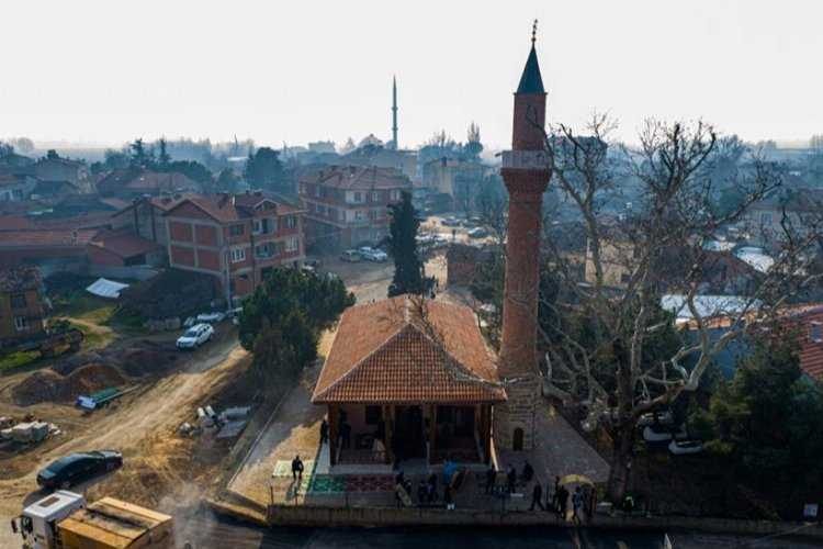 Bursa İnegölde Tarihi İvaz Paşa Camii ibadete açıldı 