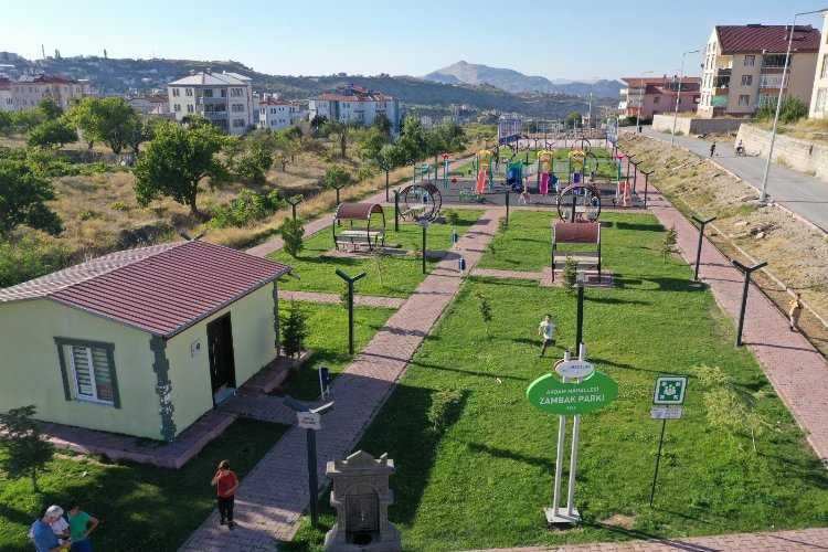 Kayseri Hacılarda park ve yeşil alan miktarı artıyor 