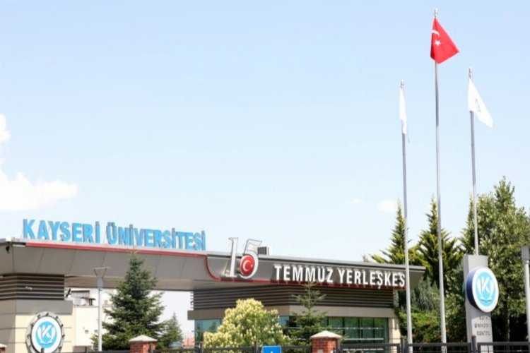 Kayseri Üniversitesine sıfır atık belgesi