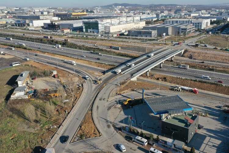 Kocaelinde Yeni Tembelova Köprüsü trafiğe açıldı