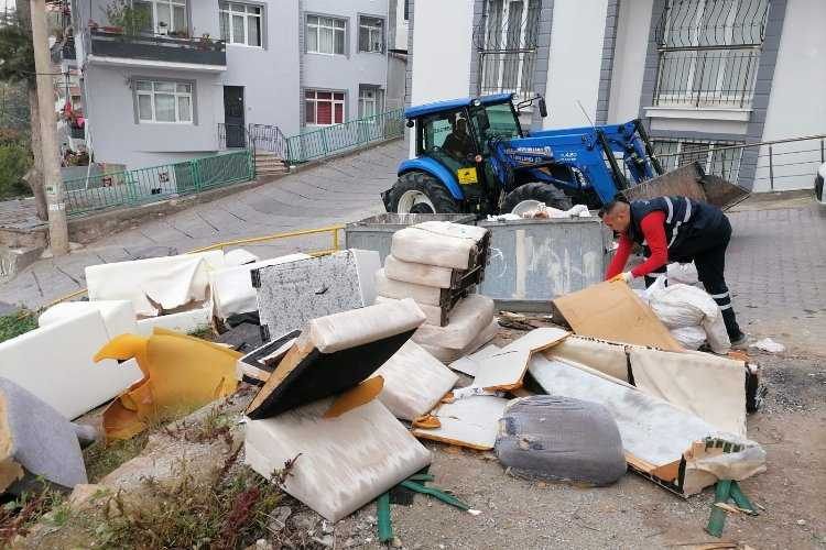 Kocaeli İzmitte katı atıklar belli günlerde toplanacak 