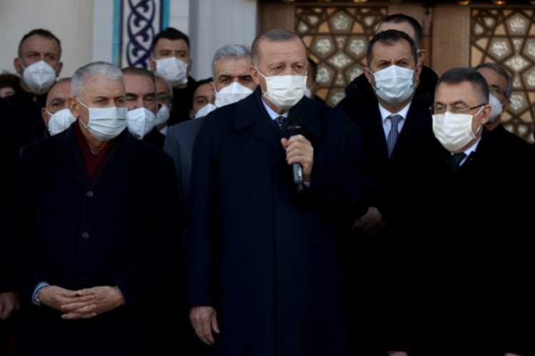 Cumhurbaşkanı Erdoğan, İncirli Bostan Camisinin açılışını yaptı