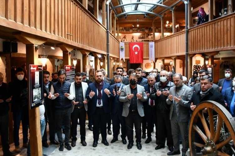 Bursa İnegölde Sultan Abdülhamid Han sergisi dualarla açıldı 