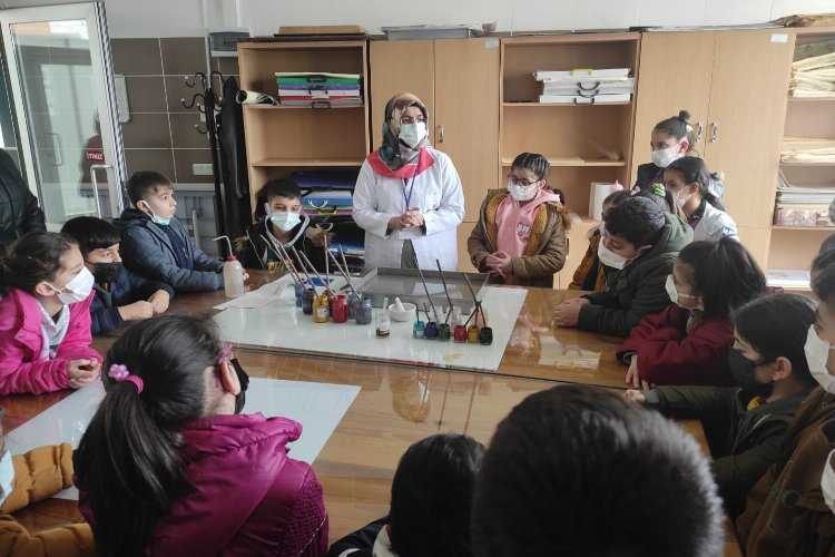 Malatya Sümer İlkokulu öğrencileri MABESMi gezdi 
