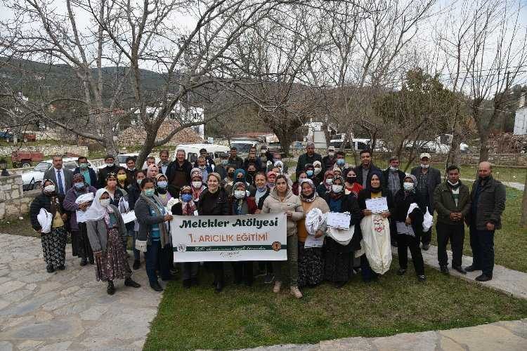 Muğla Milasta Arıcılık Eğitimi tamamlandı: Arı yoksa, yoksa yaşam yok!