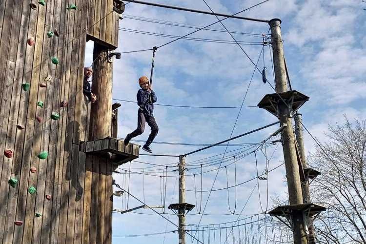 Sakarya Macera Parkına 450 öğrenci misafir oldu