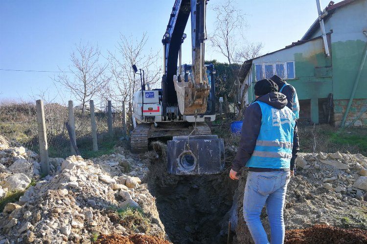 Kocaeli Gebze Duraklı Eleşliye  yeni atıksu hattı 