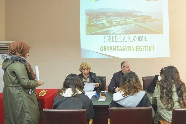 Didim MYO turizm sektörüne yetişmiş insan gücü yetiştirmeye devam ediyor 