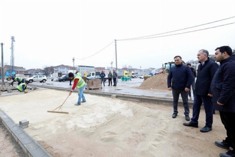 Bursa İnegölde Pazartesi Pazarına yeni çehre